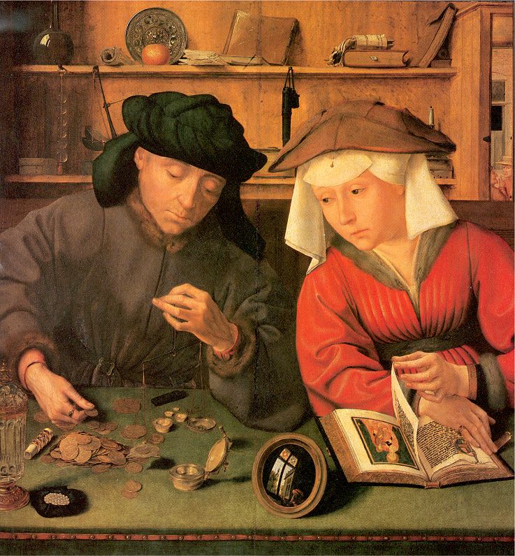 The Moneylender and his Wife